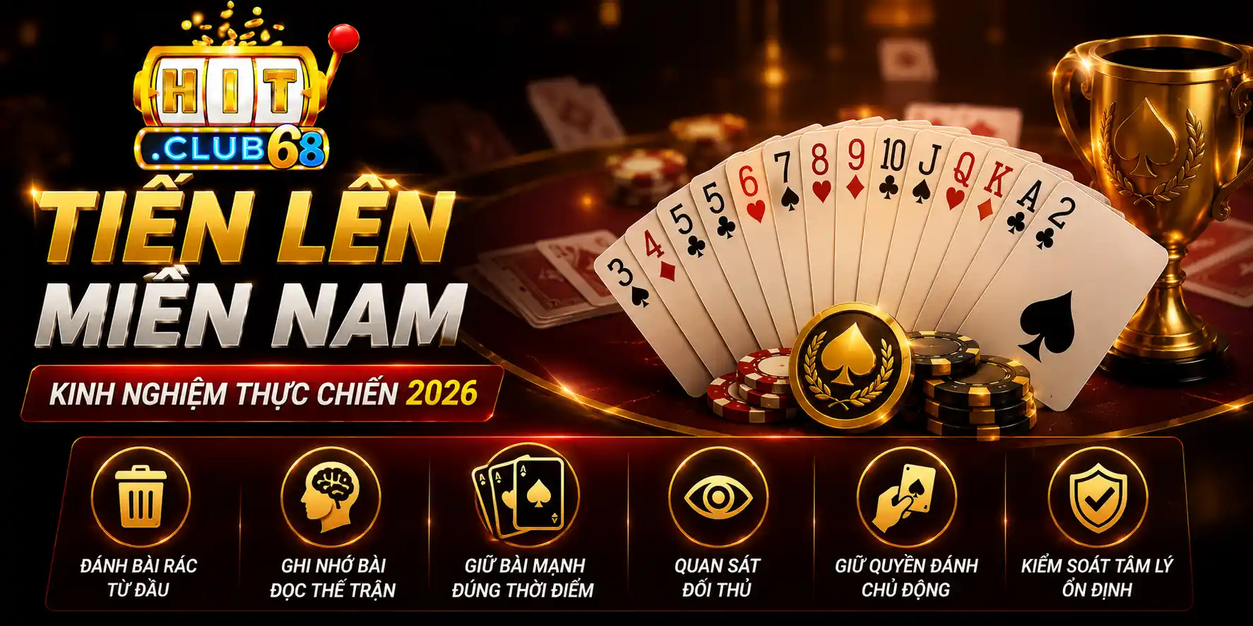Bật mí kinh nghiệm làm chủ mọi ván Tiến lên miền Nam